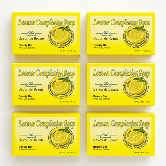 Lemon Conplexion Soap (1Pack/6Units)