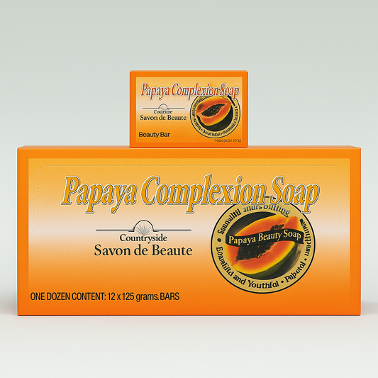 Papaya Complexion Soap (1Pack/12Units)