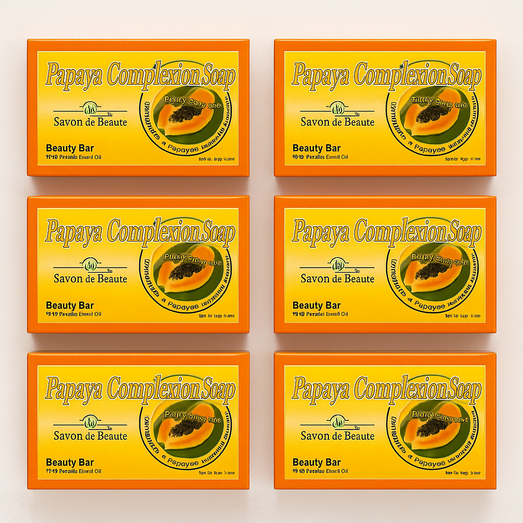 Papaya Complexion Soap  (1Pack/6Units)