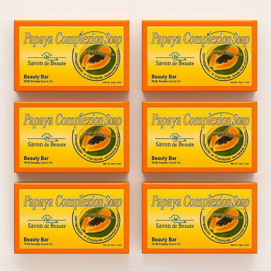 Papaya Complexion Soap  (1Pack/6Units)