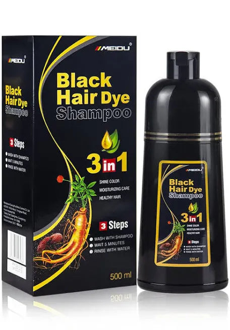 Black Hair Dye Shampoo