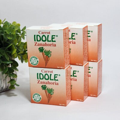 IDOLE Savon Carrot Zanahoria (1 Pack/ 3Units)